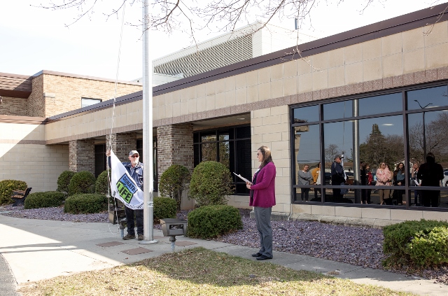 donate life flag raising 2023